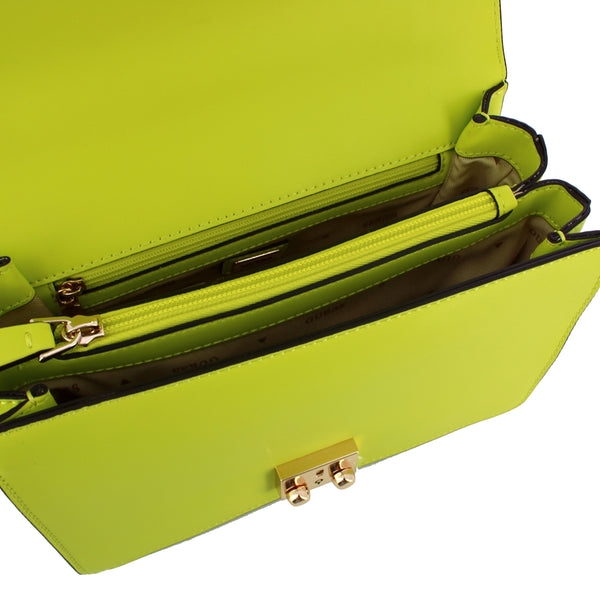 Guess - eliette chartreuse shoulder bag - hwvg9225210 - chartreu | Italystation.com - Shop Now at italystation.com