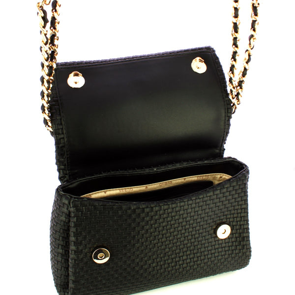 Guess - etel black shoulder bag - hwwg9219210 - black | Italystation.com - Shop Now at italystation.com