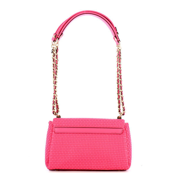 Guess - etel woven watermelon shoulder bag - hwww9219210 - water | Italystation.com - Shop Now at italystation.com