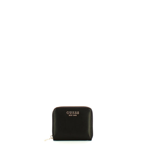 Guess - Laurel Small Zip Around Black Wallet - SWVG8500370 - BLACK