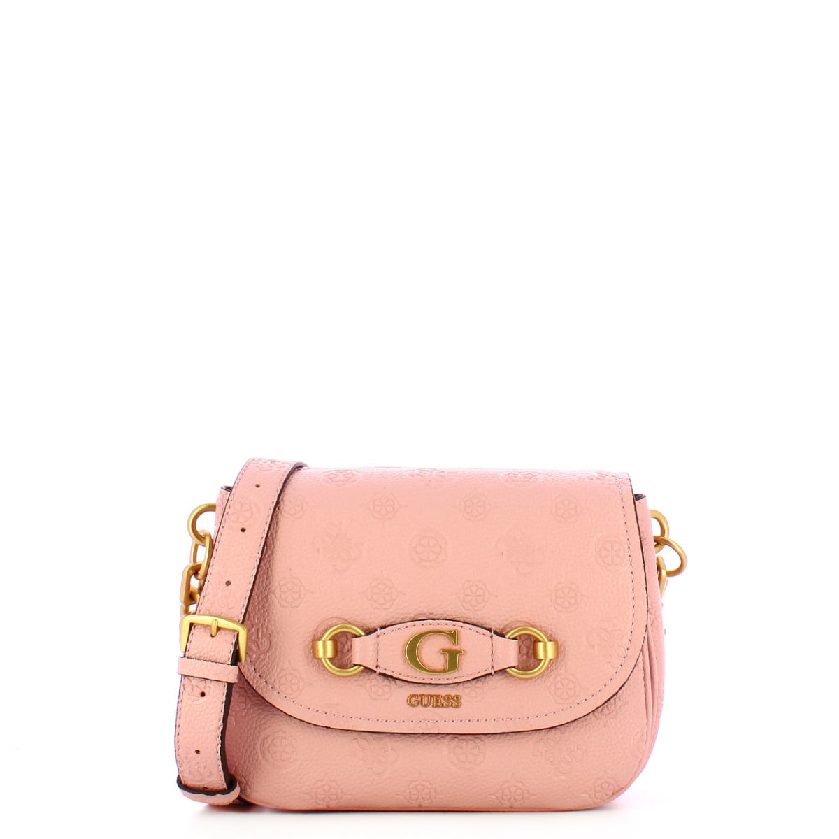 Guess - izzy peony apricot rose logo crossbody bag - hwpd9209200 | Italystation.com - Shop Now at italystation.com