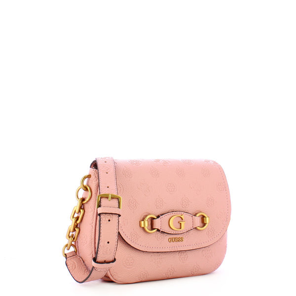 Guess - izzy peony apricot rose logo crossbody bag - hwpd9209200 | Italystation.com - Shop Now at italystation.com