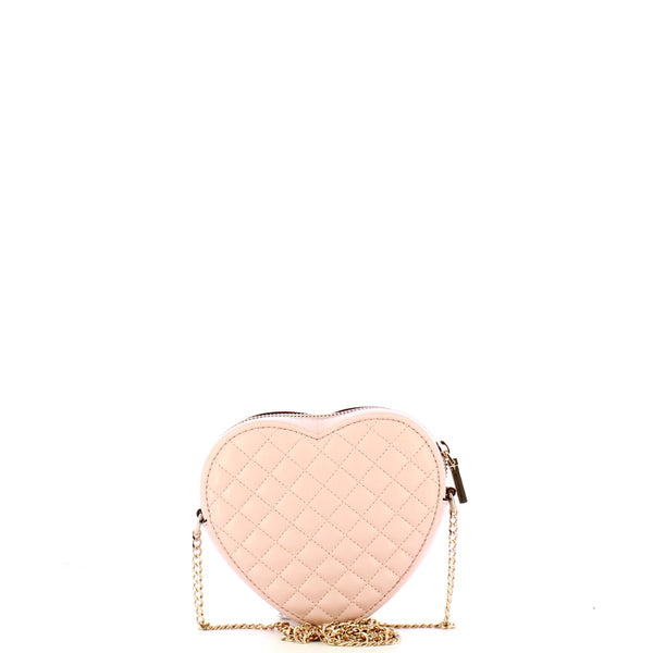 Guess - rianee cuore pale pink mini crossbody bag - hwqg9236770  | Italystation.com - Shop Now at italystation.com
