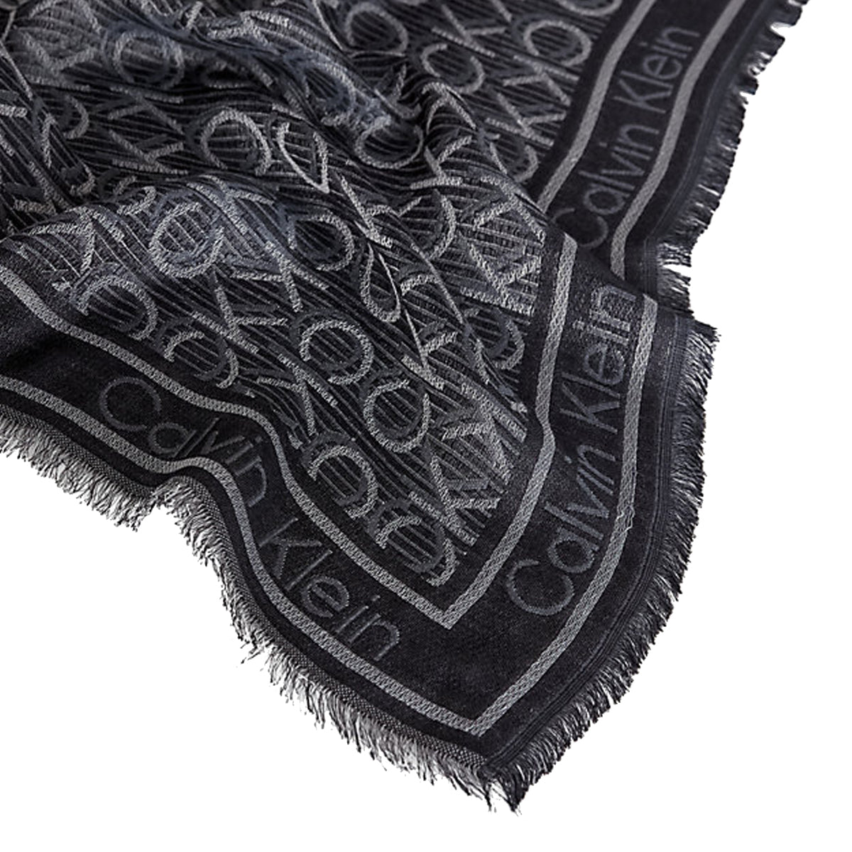 Calvin klein black scarf online