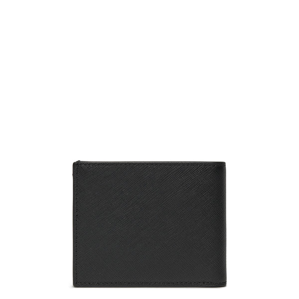 Calvin Klein - Portafoglio Modern Bar con portamonete Black Saffiano - K50K511675 - BLACK/SAFFIANO