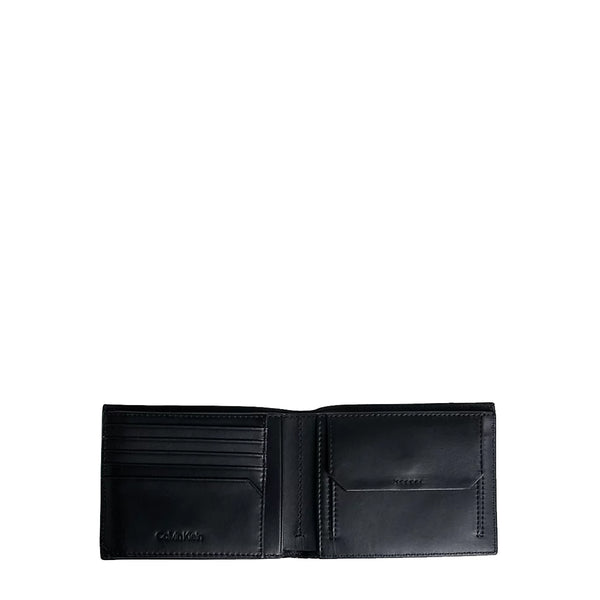 Calvin Klein - Portafoglio RFID Metal CK Black - K50K511689 - BLACK