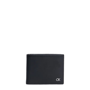 Calvin Klein - Portafoglio RFID 金屬 CK 黑色 - K50K511692 - 黑色