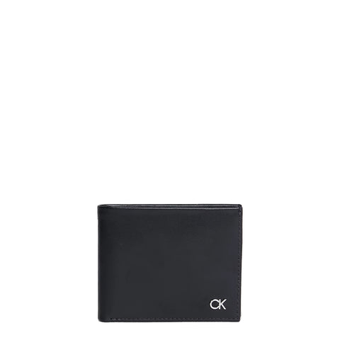 Calvin Klein - Portafoglio RFID 金屬 CK 黑色 - K50K511693 - 黑色