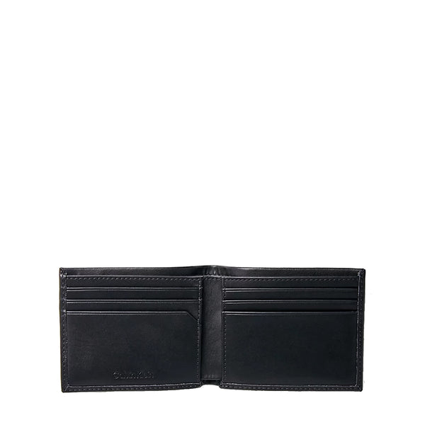 Calvin Klein - Portafoglio RFID Metal CK Black - K50K511693 - BLACK