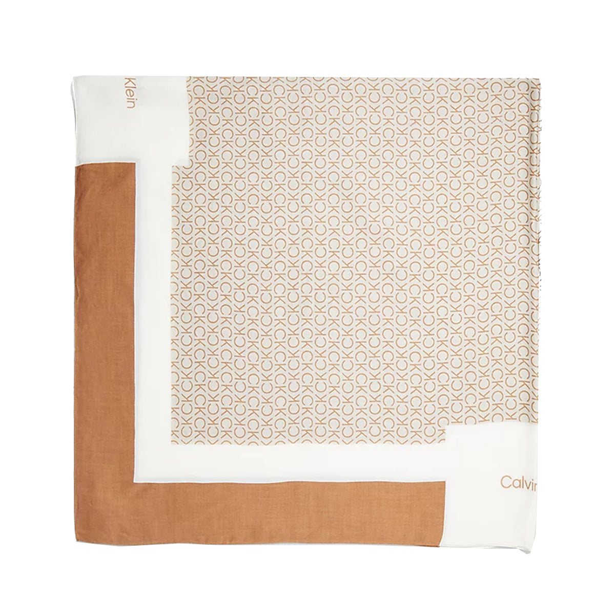 Calvin Klein - Foulard Geo Minimal Stone 米色 - K60K610227 - STONEY/BEIGE