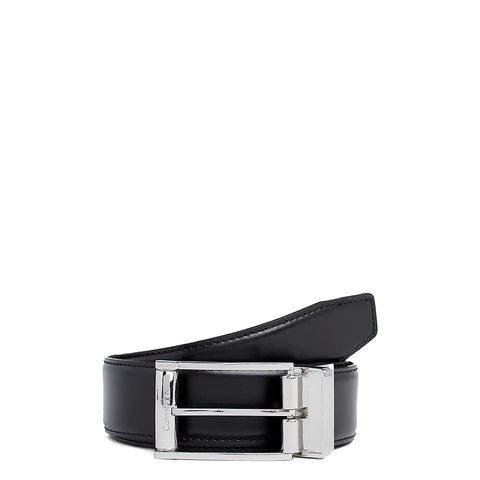 Calvin Klein - Cintura Bombe Bar 35 毫米黑色光滑 - K50K511580 - 黑色/光滑