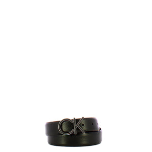 Calvin Klein - Cintura CK 標誌 30 毫米黑色 - K60K611903 - 黑色