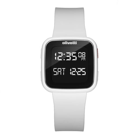 Olivetti - Orologio Smartwatch Y_Bianco - OL-OLRJ06 - WHITE