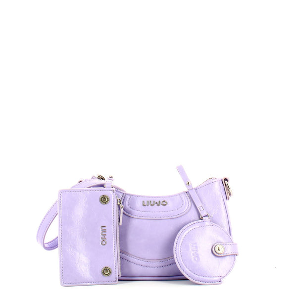 Liu Jo Liu jo - borsa a tracolla ecosostenibile glicine - aa4003e0012  | Italystation.com - Shop Now at italystation.com