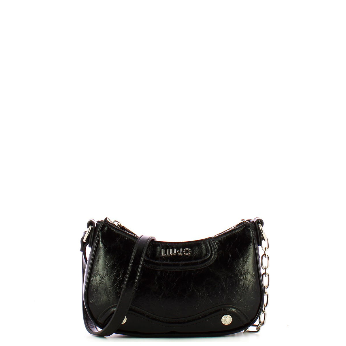 Liu Jo Liu jo - borsa a tracolla ecosostenibile nero - aa4003e0012 - n | Italystation.com - Shop Now at italystation.com
