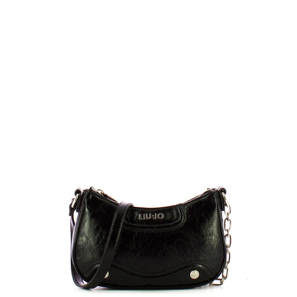 Liu Jo Liu jo - borsa a tracolla ecosostenibile nero - aa4003e0012 - n | Italystation.com - Shop Now at italystation.com
