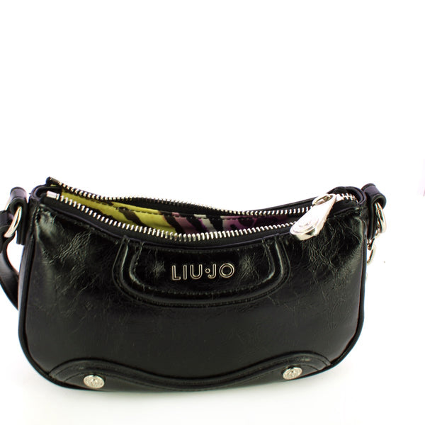 Liu Jo Liu jo - borsa a tracolla ecosostenibile nero - aa4003e0012 - n | Italystation.com - Shop Now at italystation.com