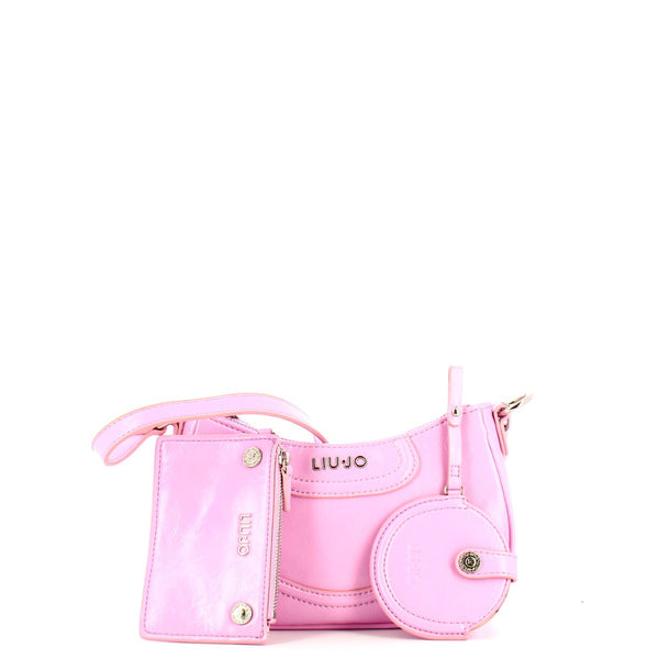 Liu Jo Liu jo - borsa a tracolla ecosostenibile pastel lavender - aa40 | Italystation.com - Shop Now at italystation.com