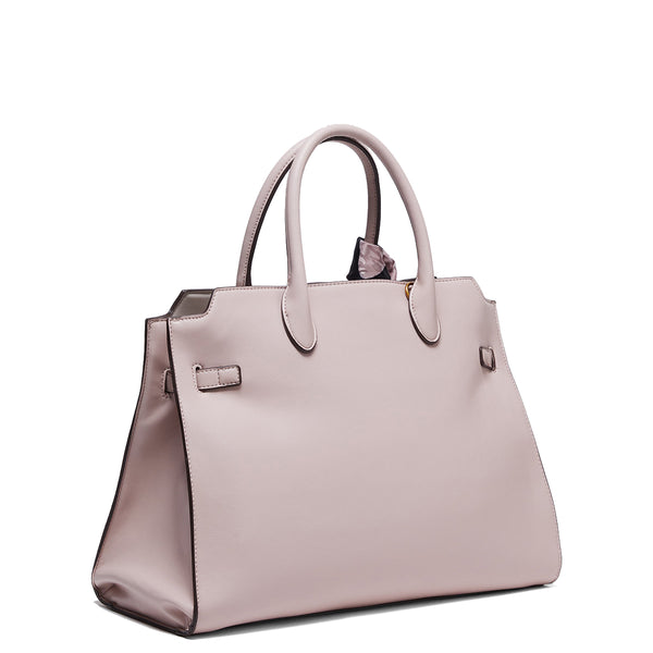 Liu Jo Liu jo - borsa a mano large con foulard meg rose - aa4011e0503  | Italystation.com - Shop Now at italystation.com