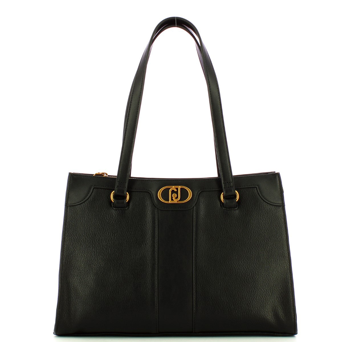 Liu Jo Liu jo - shoppig bag ecosostenibile con logo nero - aa4024e0031 | Italystation.com - Shop Now at italystation.com
