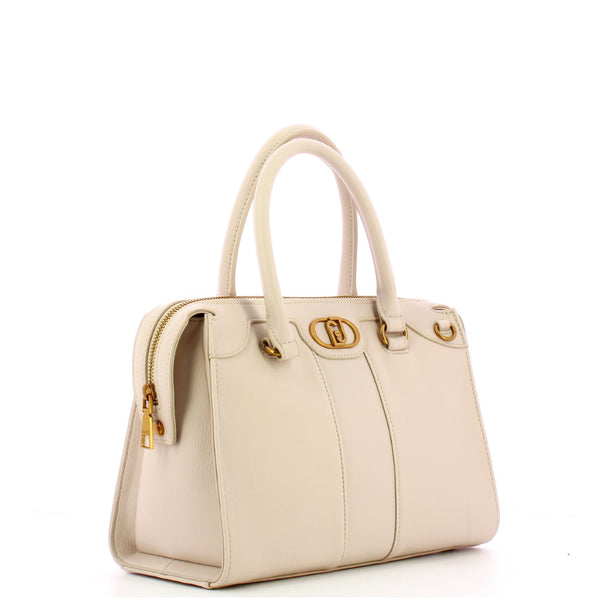 Liu Jo Liu jo - borsa a mano ecosostenibile con logo true champagne -  | Italystation.com - Shop Now at italystation.com