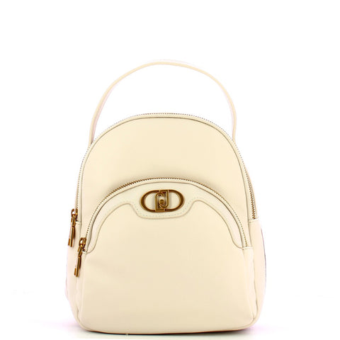 Liu Jo Liu jo - zaino ecosostenibile con logo true champagne - aa4029e | Italystation.com - Shop Now at italystation.com