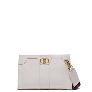 Liu Jo Liu jo - borsa a tracolla con logo true champagne - aa4030e0031 | Italystation.com - Shop Now at italystation.com