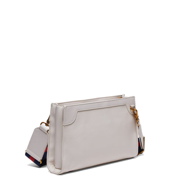 Liu Jo Liu jo - borsa a tracolla con logo true champagne - aa4030e0031 | Italystation.com - Shop Now at italystation.com
