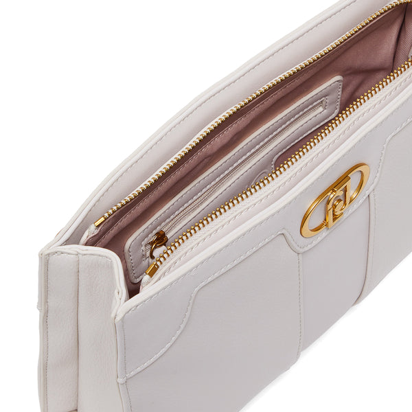 Liu Jo Liu jo - borsa a tracolla con logo true champagne - aa4030e0031 | Italystation.com - Shop Now at italystation.com