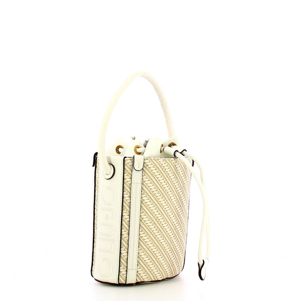 Liu Jo Liu jo - borsa a secchiello s off white - aa4098t6476 - off/whi | Italystation.com - Shop Now at italystation.com
