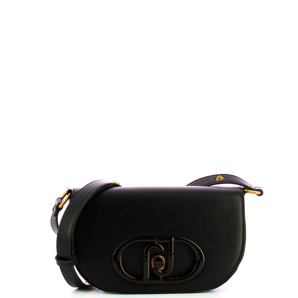 Liu Jo Liu jo - borsa a spalla medium con logo nero - aa4143e0003 - ne | Italystation.com - Shop Now at italystation.com