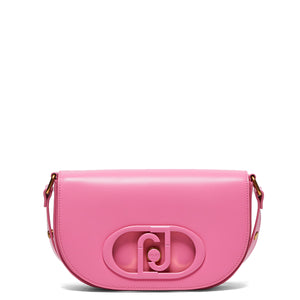 Liu Jo Liu jo - borsa a spalla medium con logo lady pink - aa4143e0003 | Italystation.com - Shop Now at italystation.com