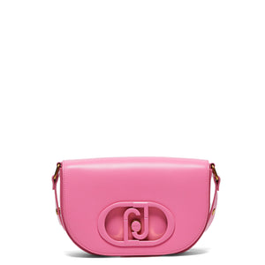Liu Jo Liu jo - borsa a spalla small con logo lady pink - aa4144e0003  | Italystation.com - Shop Now at italystation.com