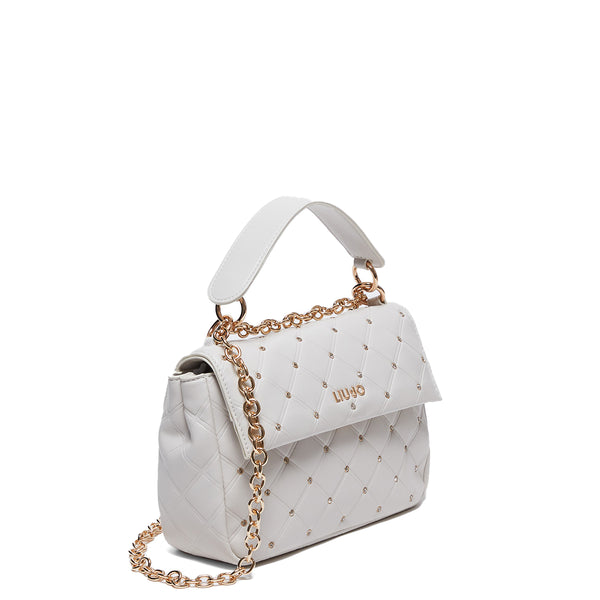 Liu Jo Liu jo - borsa a mano con strass true champagne - aa4185e0426 - | Italystation.com - Shop Now at italystation.com