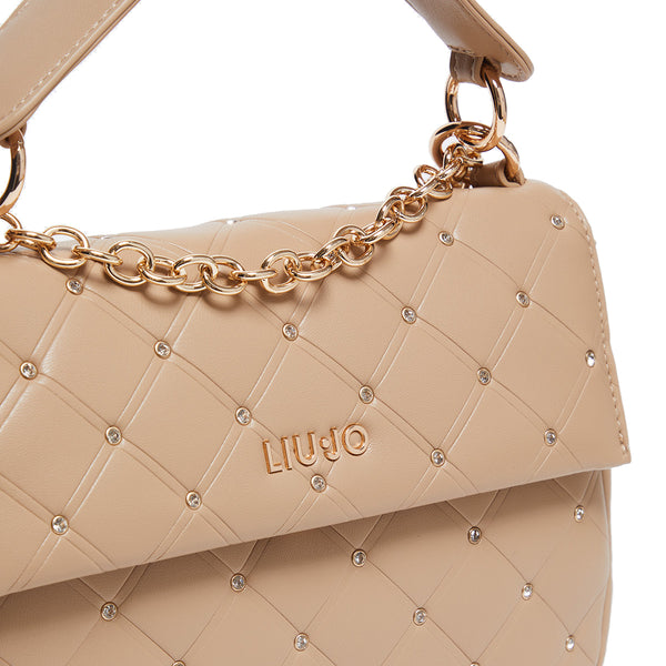 Liu Jo Liu jo - borsa a mano con strass biscuit - aa4185e0426 - biscui | Italystation.com - Shop Now at italystation.com