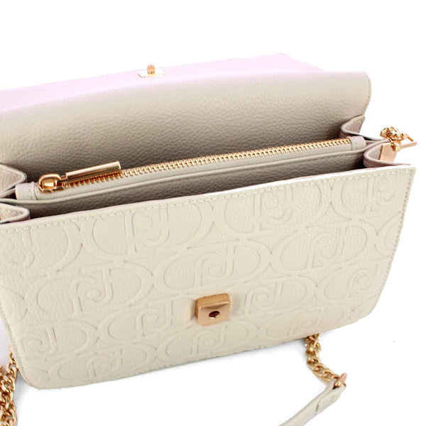 Liu Jo Liu jo - borsa a tracolla logata true champagne - aa4235e0003 - | Italystation.com - Shop Now at italystation.com