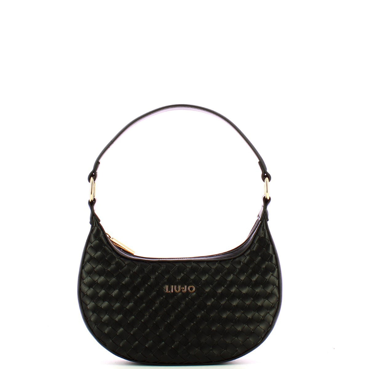 Liu Jo - Mini Hobo Bag intrecciata Nero - AA4238E0513 - NERO