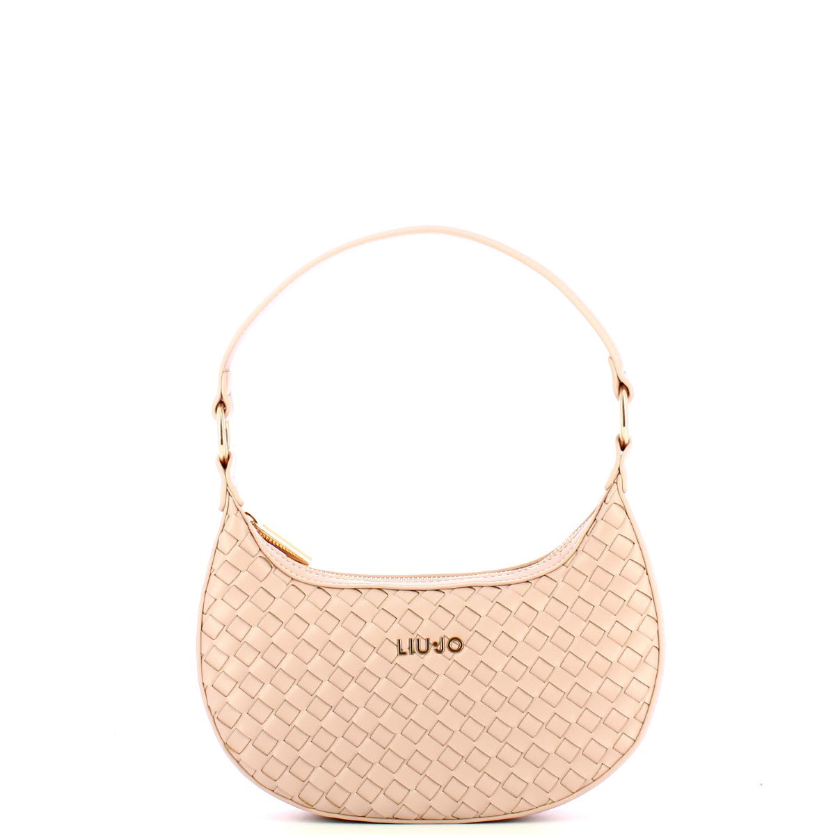 Liu Jo - Mini Hobo Bag intrecciata Meg Rose - AA4238E0513 - MEG/ROSE