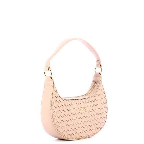 Liu Jo - Mini Hobo Bag intrecciata Meg Rose - AA4238E0513 - MEG/ROSE