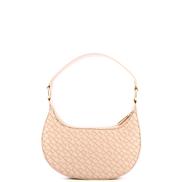 Liu Jo - Mini Hobo Bag intrecciata Meg Rose - AA4238E0513 - MEG/ROSE