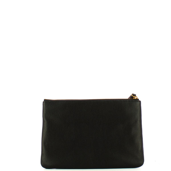 Liu Jo Liu jo - pochette con logo black - aa4243e0031 - nero | Italystation.com - Shop Now at italystation.com