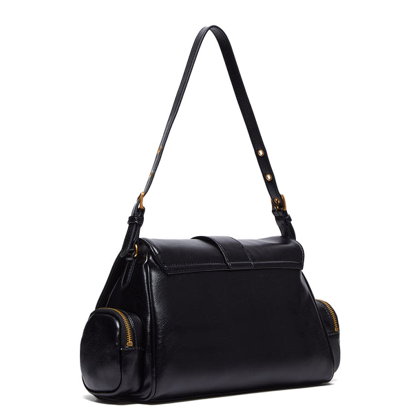 Liu Jo - Borsa a spalla con logo Nero - AA4275E0037 - NERO