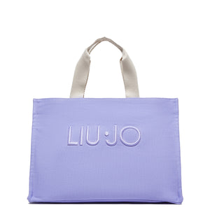 Liu Jo - Shoppig Bag con logo Glicine - 2A4023T0300 - GLICINE