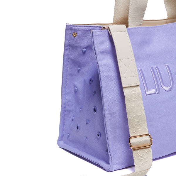 Liu Jo - Shoppig Bag con logo Glicine - 2A4023T0300 - GLICINE