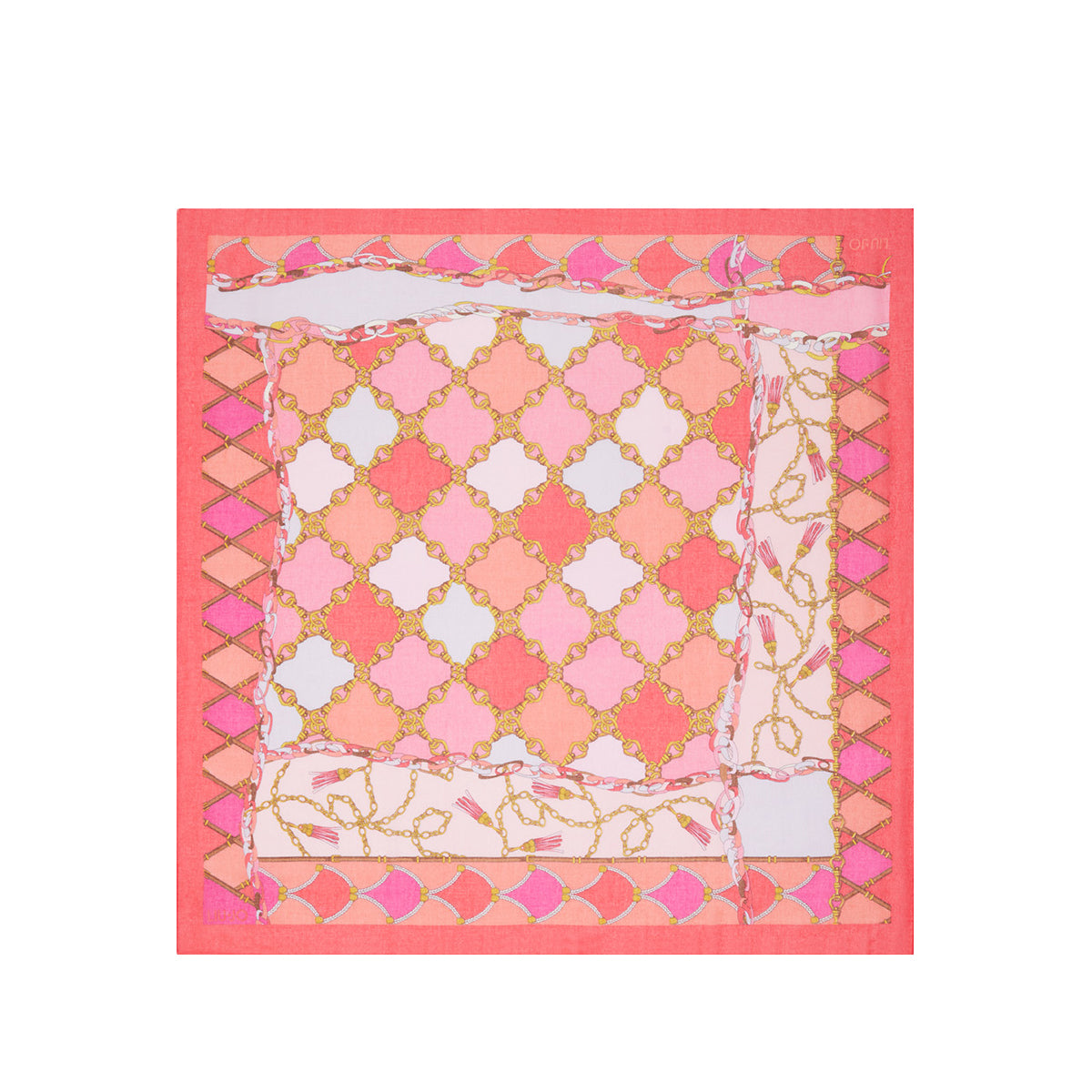 Liu Jo Liu jo - foulard con stampa hibiscus - 2a4032t0300 - hibiscus | Italystation.com - Shop Now at italystation.com
