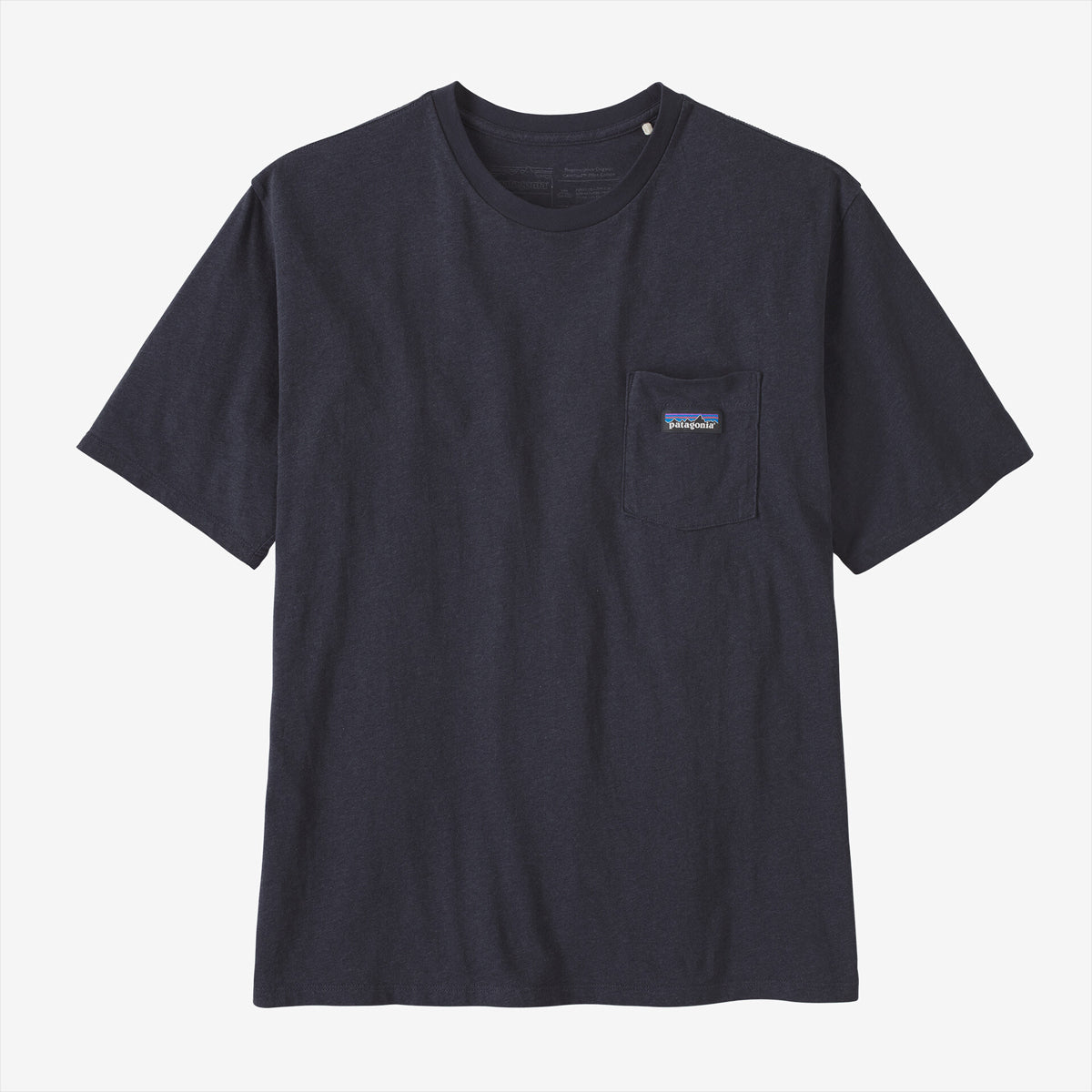 Tシャツ・カットソー Patagonia SS25 DAILY POCKET TEE (53255 BLK) Patagonia - t-shirt daily pocket tee ink black - 53255 - ink