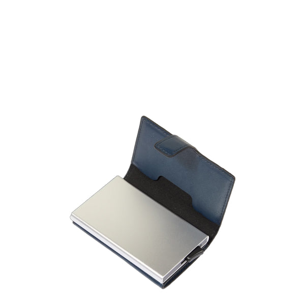 The Bridge - Porta carte di credito con Sliding System Story - 01400201 - BLU/OLTREMARE/ABB./RUTENIO/WHITE