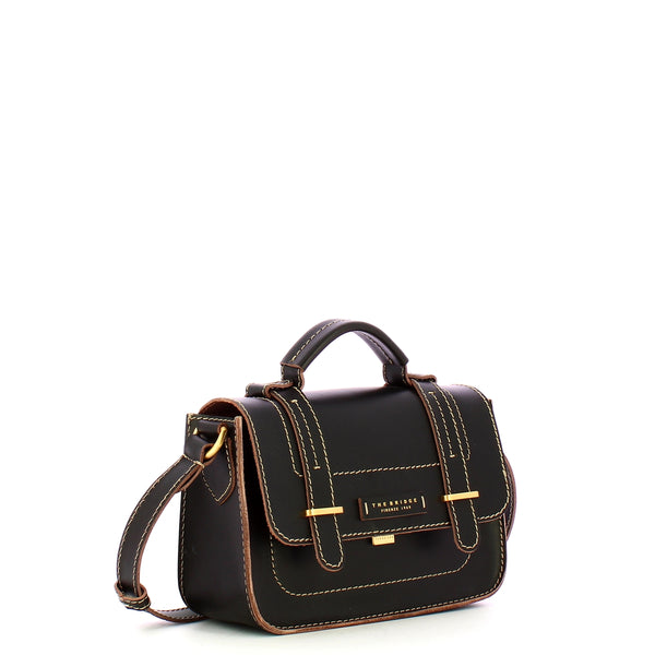 The Bridge - Borsa a Mano School Bag Ester - 04181401 - NERO/ABB./ORO