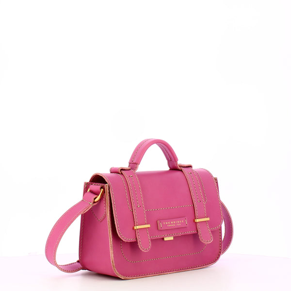 The Bridge - Borsa a Mano School Bag Ester - 04181401 - LIPSTICK/ABB./ORO