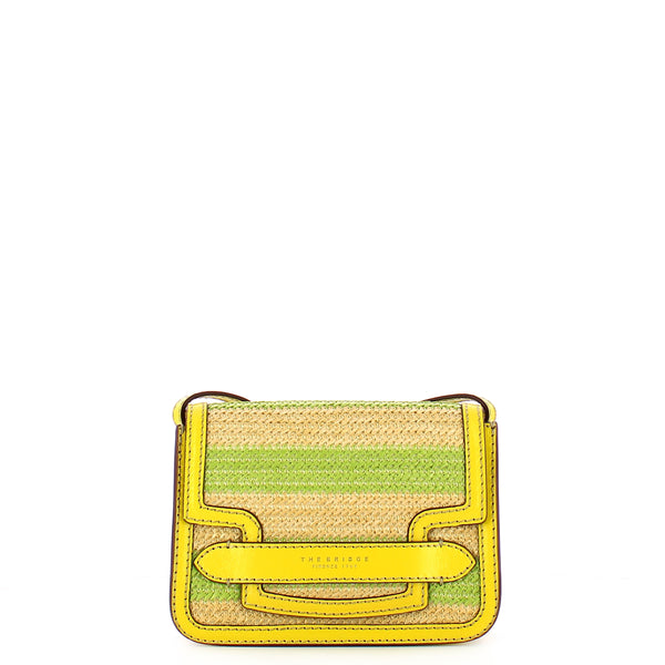 The Bridge - Borsa a tracolla Lucrezia Wow - 0419207W - LIME/WITH/GOLD